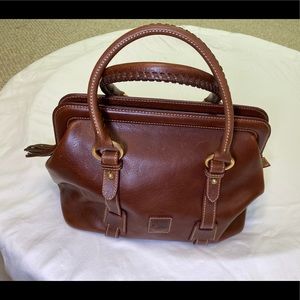 Dooney & Bourke Brown Leather Doctor Bag